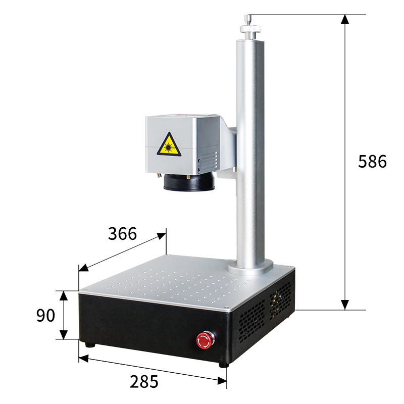 Industrial Laser Engraving Machine For Metal - Macchina per marcatura laser a fibra,