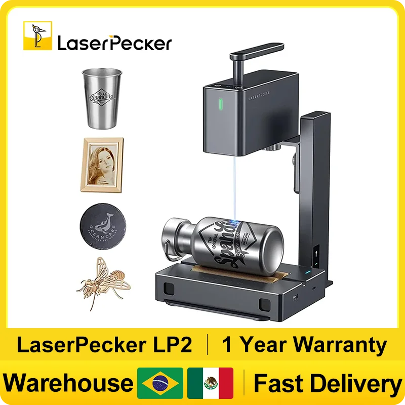 Industrial Laser Engraving Machine - LASERPECKER Incisore laser portatile Potente macchina
