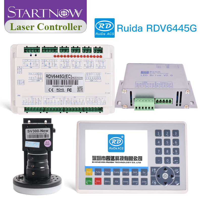 Industrial Laser Engraving Machine - Startnow Ruida RDV6445G CCD Visual RDVision