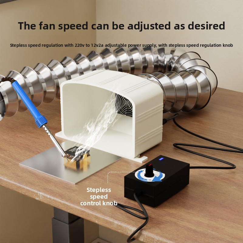 Industrial Laser Fume Extractor - Potente Estrattore di Fumi Compatto per