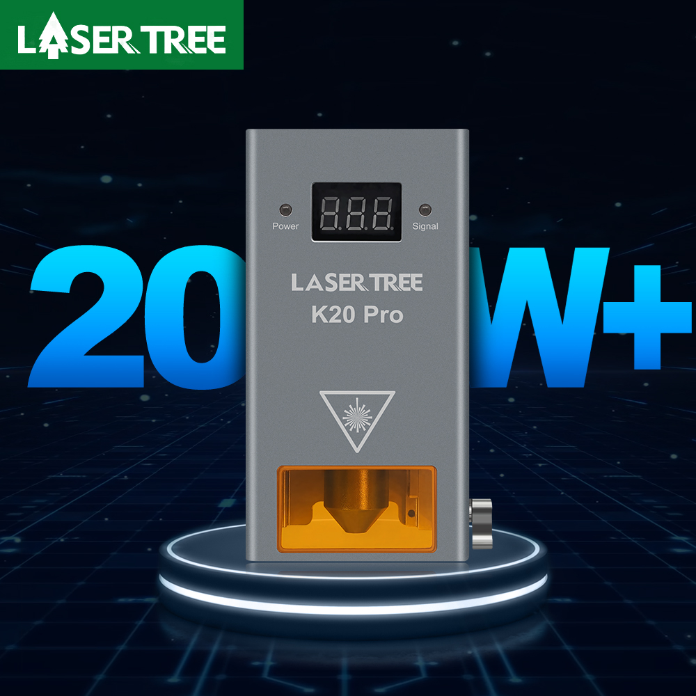 Fiber Laser Source 20W - LASER TREE K20 Testa laser a