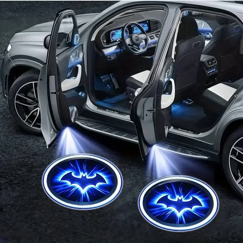 Industrial Laser Projection - 2PC Wireless Car Bat Logo Decorazione