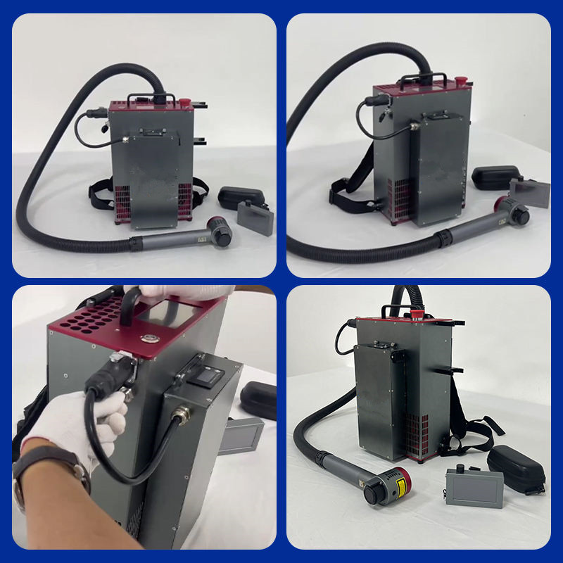 Industrial Laser Cleaner Price - Zaino Tipo portatile Pulitore laser portatile