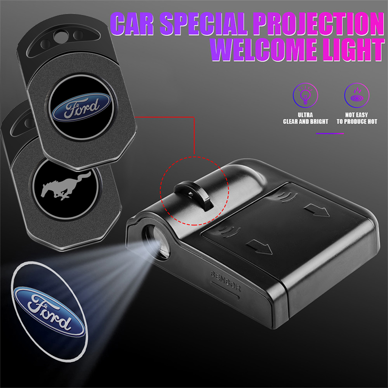 Industrial Laser Projection - Luce di benvenuto con emblema per