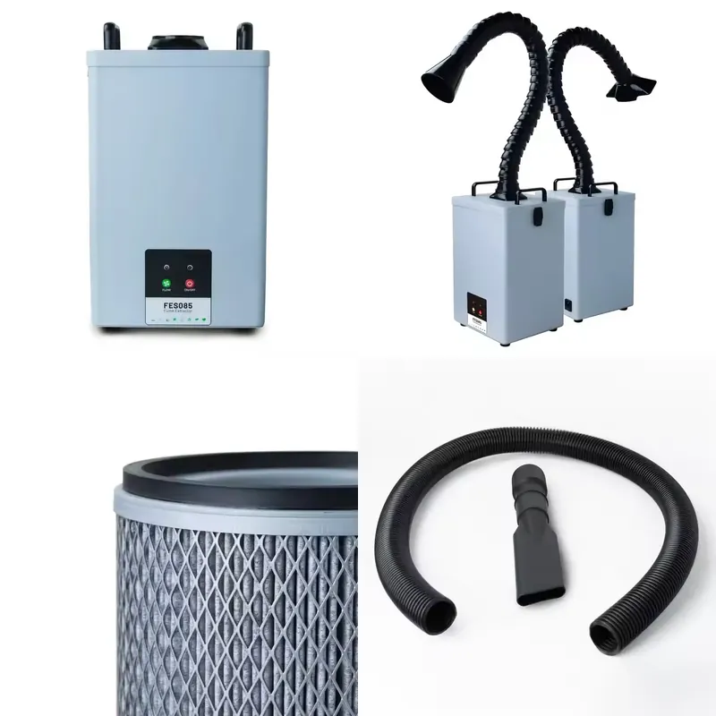 Industrial Laser Fume Extractor - Estrattore di Fumi e Polveri per