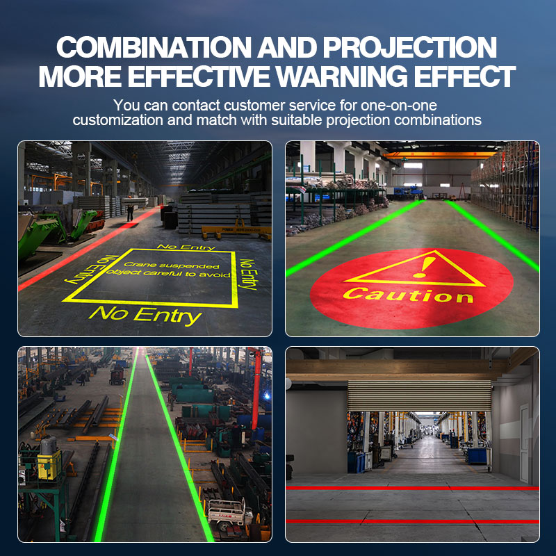 Industrial Laser Line Projector - Proiettore di Linee Laser di Sicurezza