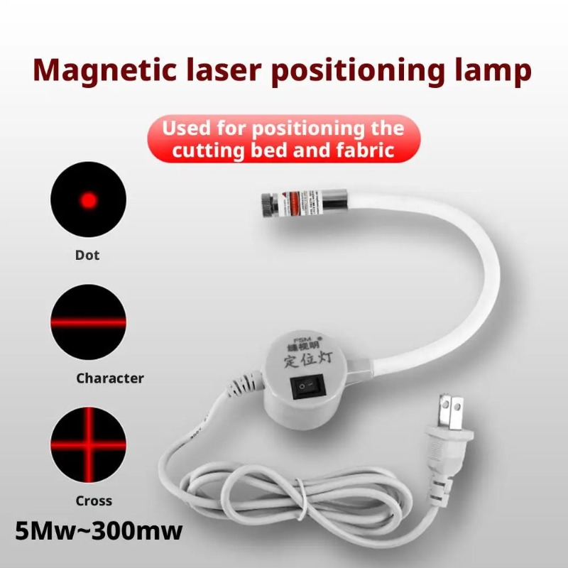 Industrial Laser Welding - Lampada laser rossa alimentata per posizionamento