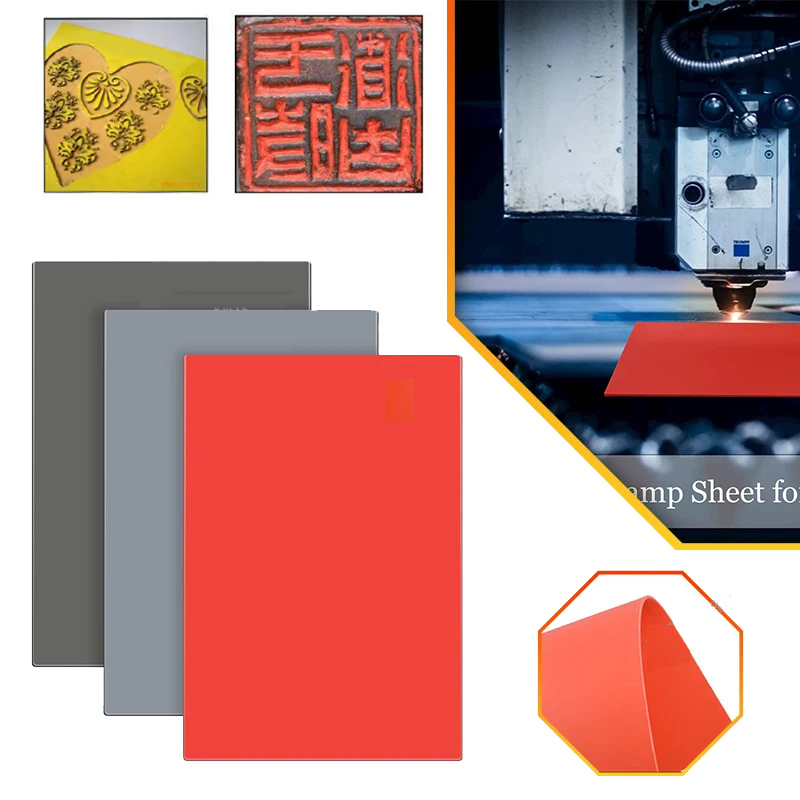 Industrial Laser Engraving Machine - Tappetino in gomma A4 Materiale per