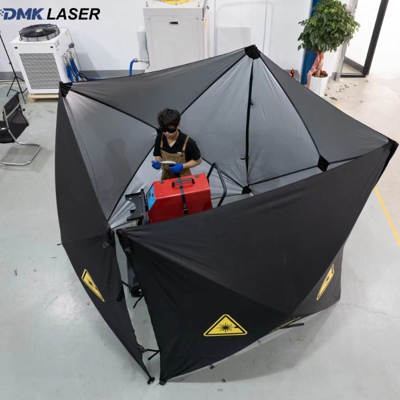 Industrial Laser Welding - Tenda di Sicurezza Laser Pieghevole Portatile