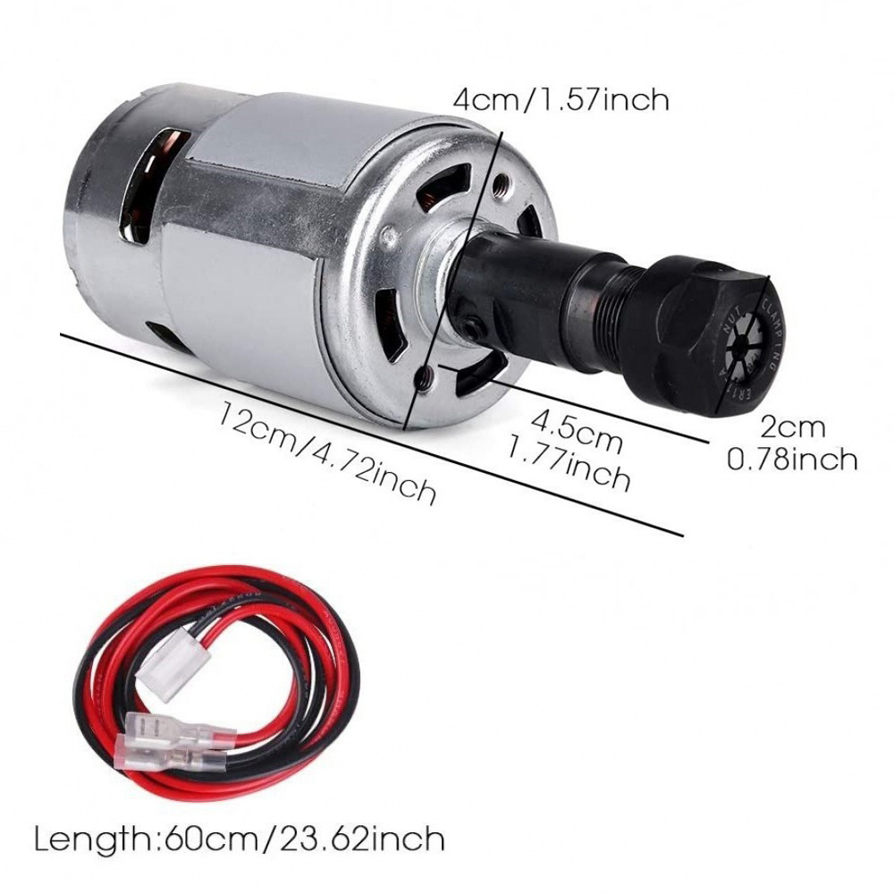 DC12V-24V Motore 775 a coppia  - Industrial Laser Engraving Machine recensione e prezzo