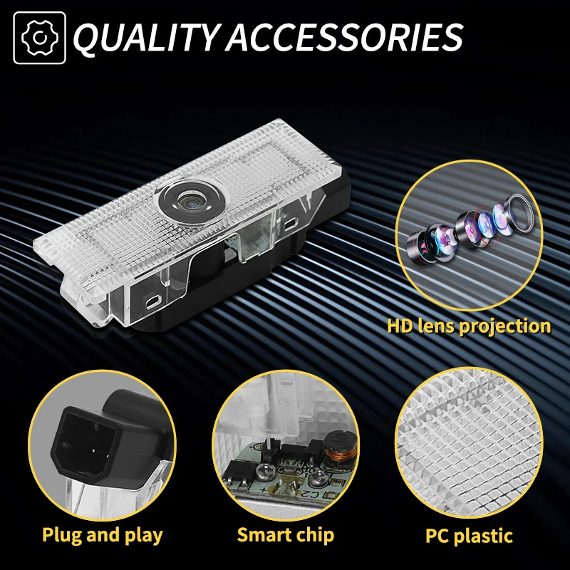 2 Pezzi Luci LED Sottoporta Au - Industrial Laser Projection recensione e prezzo