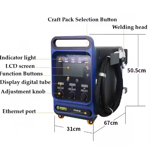 Saldatore laser portatile indu - Industrial Handheld Laser Welder recensione e prezzo