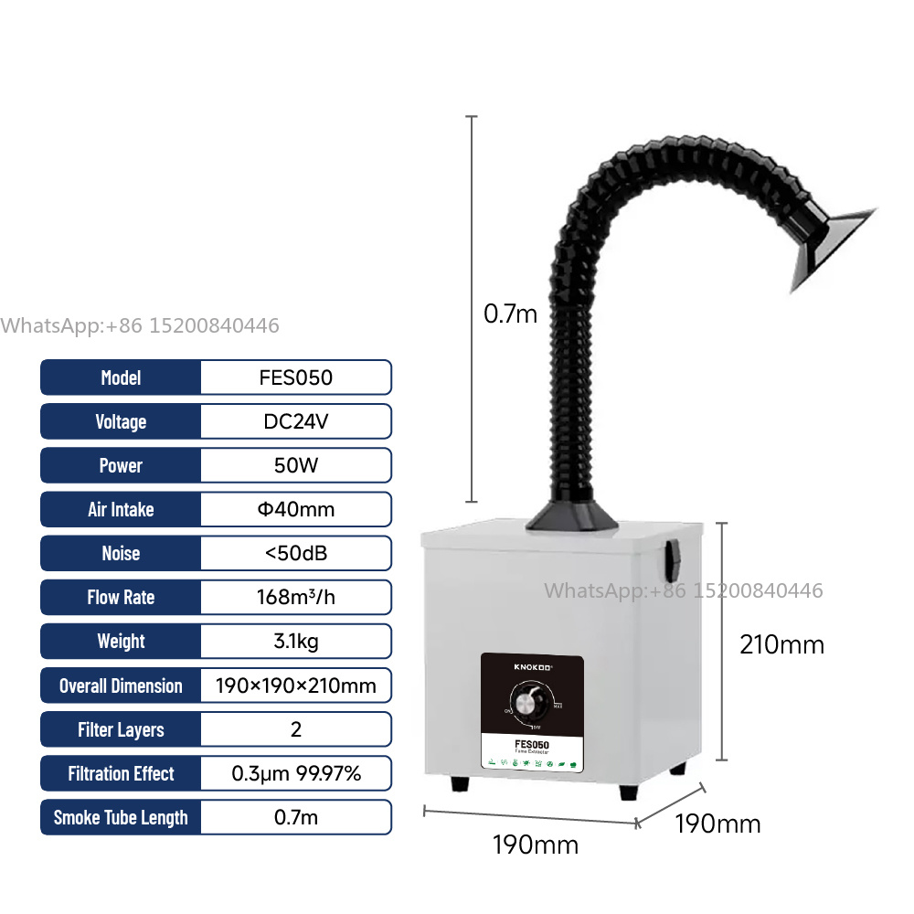 Estrattore di Fumi di Saldatur - Industrial Laser Fume Extractor recensione e prezzo