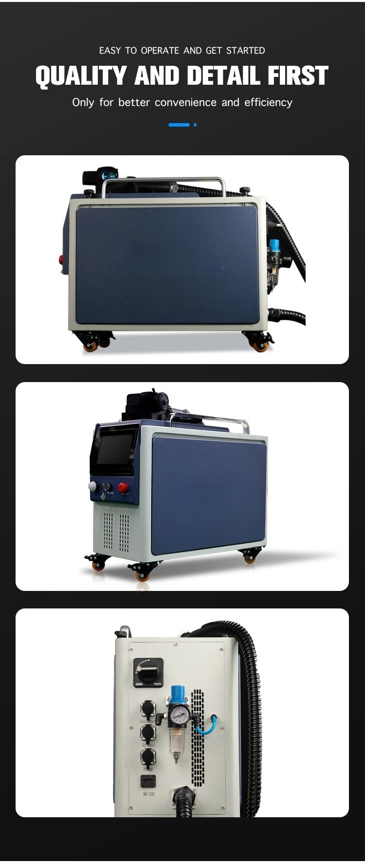 Macchina per Pulizia Laser a I - Industrial Laser Removal Machine recensione e prezzo