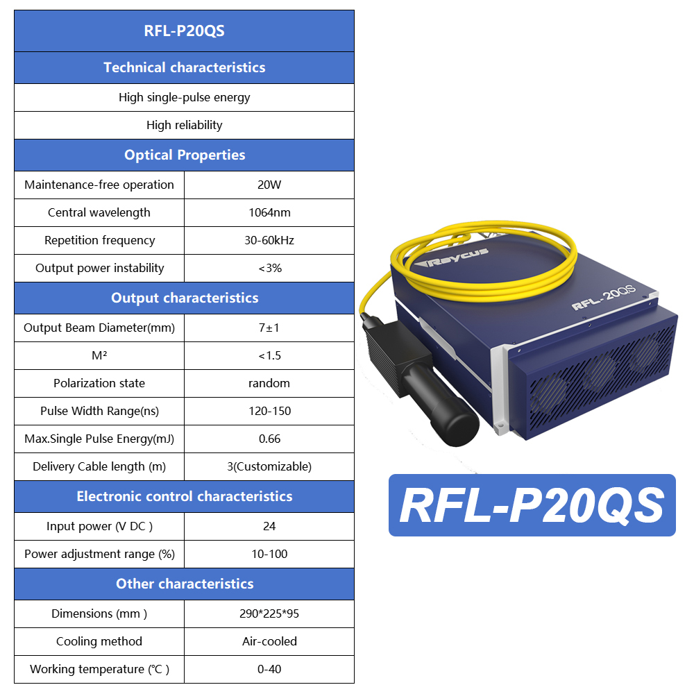 Sorgente Laser Originale Raycu - Fiber Laser Source 20W recensione e prezzo