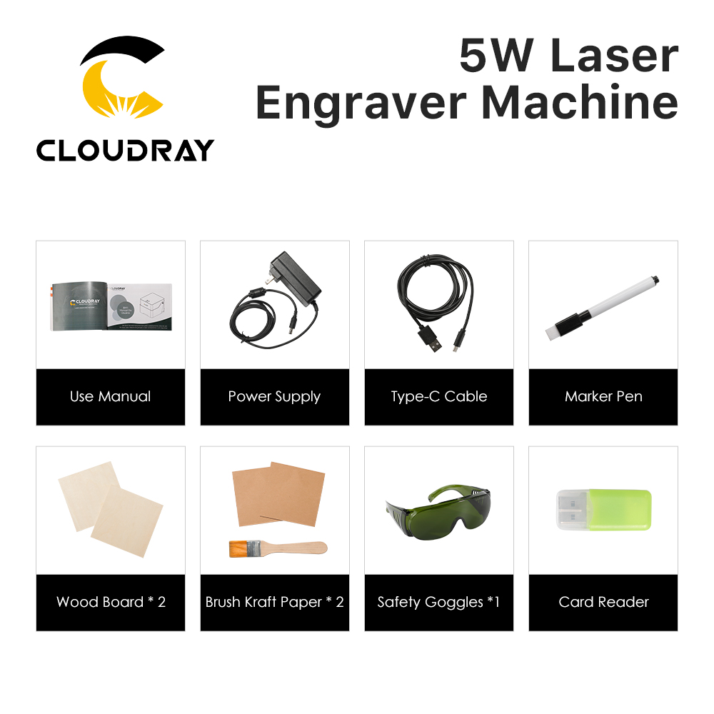 Incisore Laser Cloudray BM1, S - Industrial Laser Engraving Machine recensione e prezzo