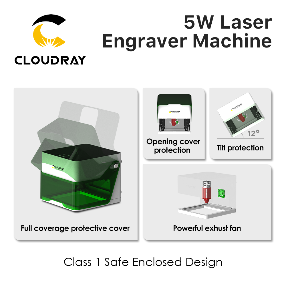 Incisore Laser Cloudray BM1, S - Industrial Laser Engraving Machine recensione e prezzo